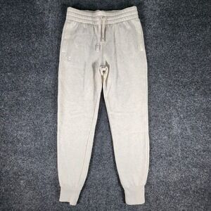 Under Armour Jogger Pants Women's XS Ivory Drawstring Sweatpants‎ Pockets